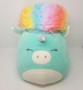Squishmallow 16" Kennedy the Unicorn Squish-Doos Stuffed Plush Kellytoy